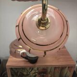 Pair of pink wall sconces