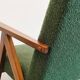 Mid-Century Model B 310 Var Easy Chair in Green Bouclé, 1960s