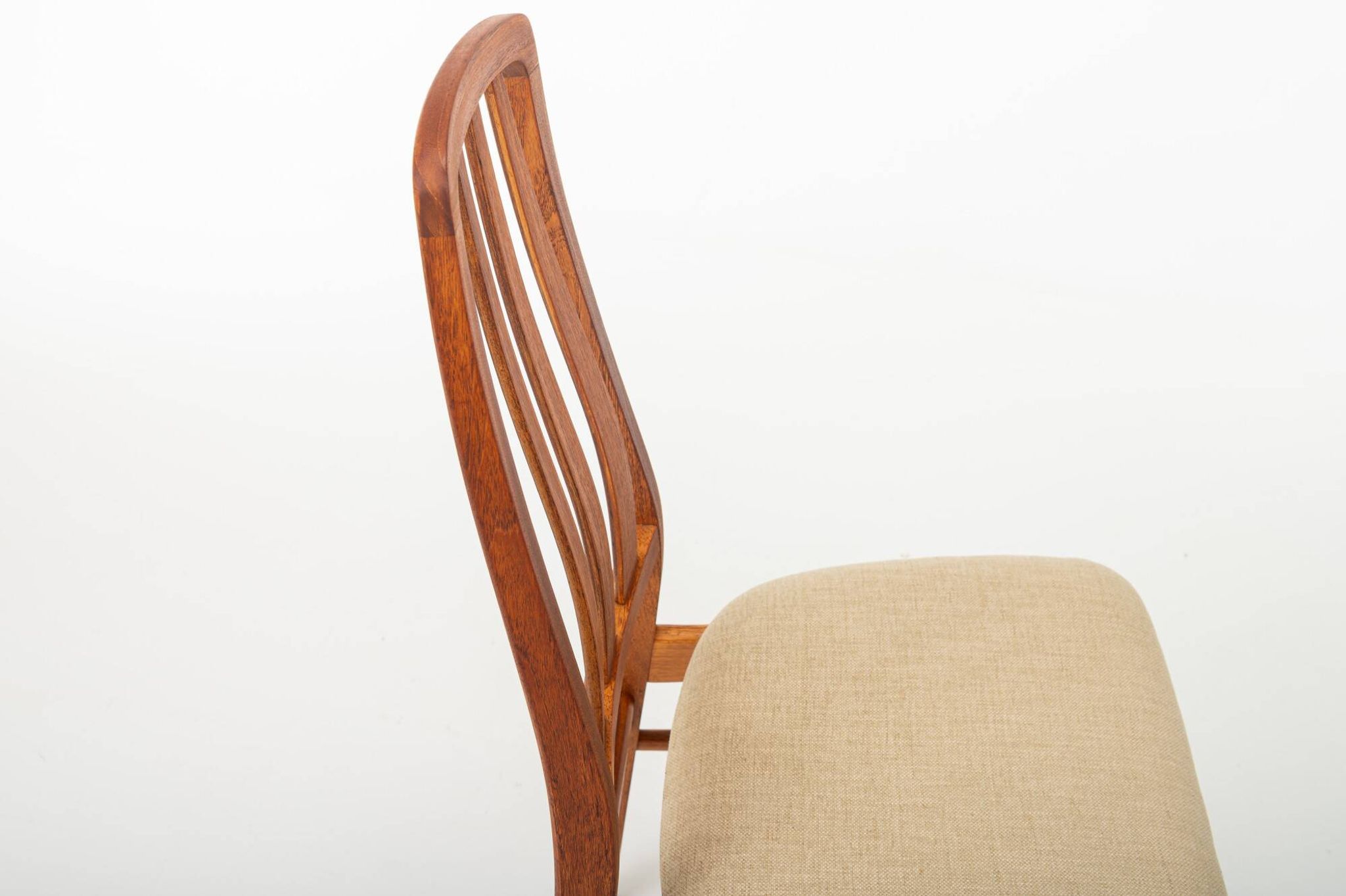 Ensemble de 8 chaises à repas de Vamdrup Stolefabrik, Danemark 1960