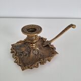 Vintage 19th bedroom candle holder