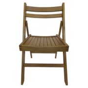 Set of four vintage wooden folding chair minimalism design 60s