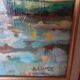 Marine oil painting