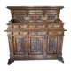 Buffet italien en bois sculpté, années 60