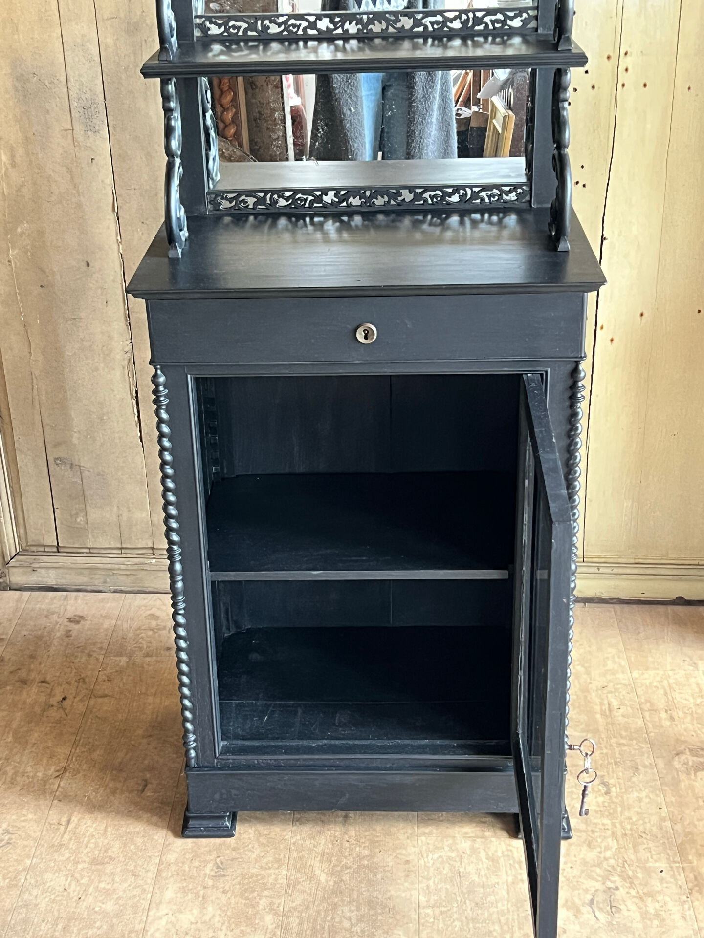 Antique display cabinet