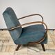 H 410 armchair designed by Jindrich Halabala, Czechoslo