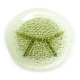 Appetizer cabaret 'Dew Drops', Polish Modernism, pressed glass, Ząbkowice, Poland, 1970s