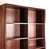 Large Danish high bookshelf in rosewood by Erik Brouer 1960.