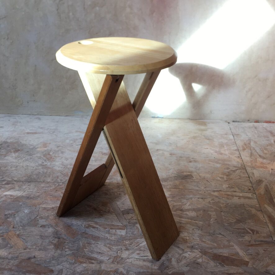 Folding top stool "Suzy" by "Adrian Reed"