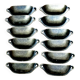 Shell handles x12 - Trade furniture