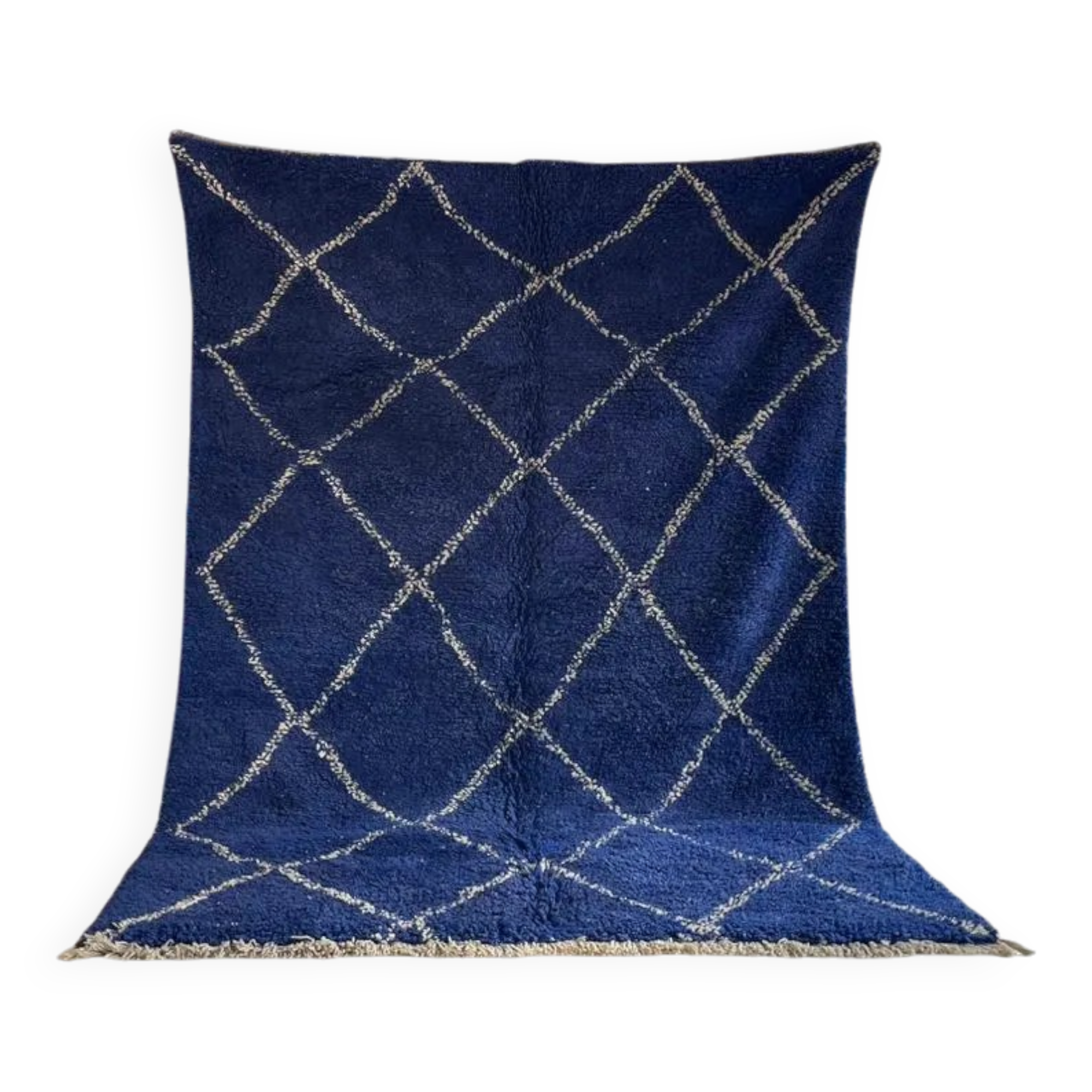 Moroccan rug in pure wool 3 x 2 m