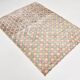 4x6 Vintage Geometric Style Multicolor Vintage Rug, 124x165Cm