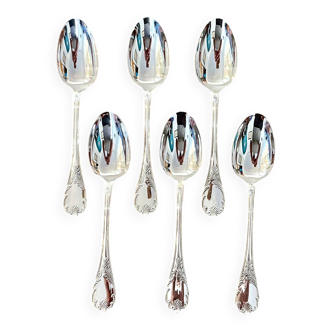 Christofle Marly 6 dessert spoons 17 cm near new condition