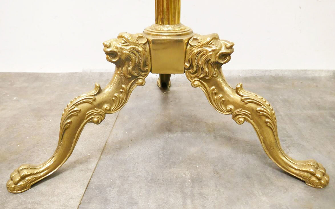 Night valet wood and brass