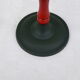 Ideal green and red metal chandelier for Christmas