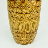 scheurich mid century VASE 1960s decor hellas ochre glaze model 264-30