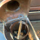 Late 19th century copper boat lantern