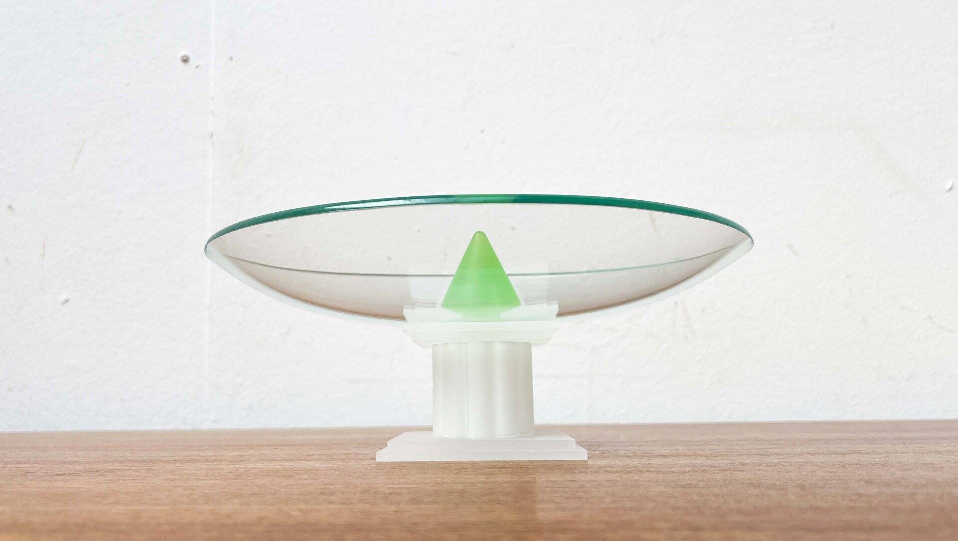 Postmodern Glass Bowl from Montana, 1980s