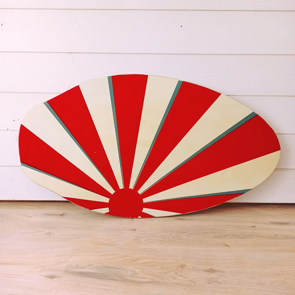 Vintage Skim Board board