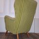 Chair Danish organic wingback chairs of the 50s/60s vintage