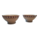 2 Basque Essor porcelain bowls