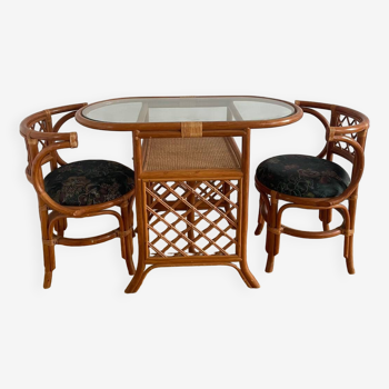 Rattan set