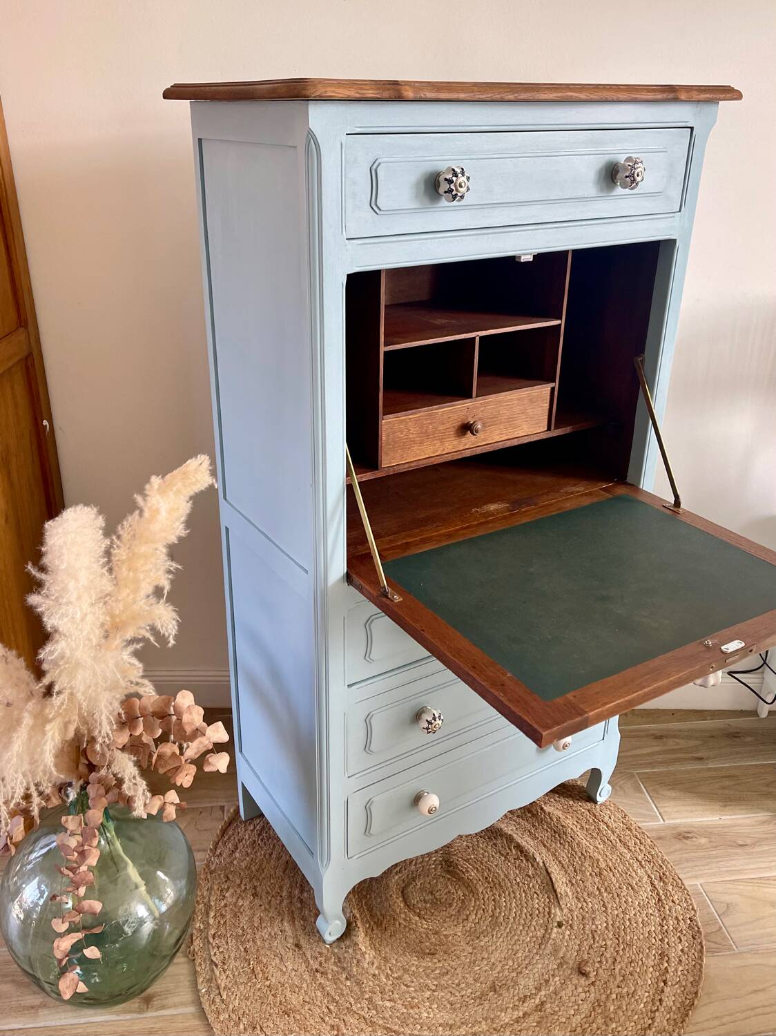 Renovated antique secretary