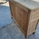 Bahut buffet furniture of old raw wood shallow