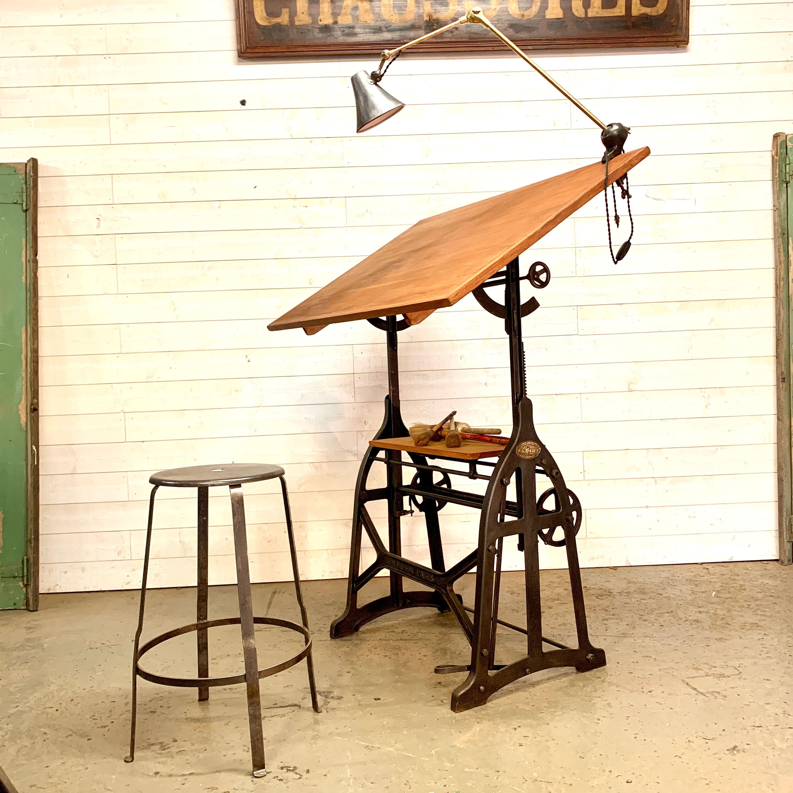 Drawing table Henri Morin