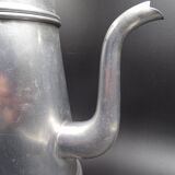 Old aluminum coffee maker -red cove - around 1930