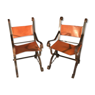 Pair of armchairs