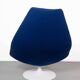 Blue Artifort swivel chair F590 – Geoffrey D. Harcourt