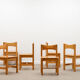 Hongisto dining set by Ilamri Tapiovaara for Laukaan Puu, Finland 60s.