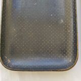 oval and rectangular trays / papier-mâché with golden stars NAPOLEON III / 1set of 2 pieces