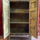 Pakistan, swat valley, old 2-door wardrobe from the 19th century with its original polychromy