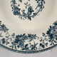 Terre de fer gien 1875 collection bouquet de roses - creuse lot de 4