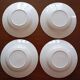 8 soup plates Fenal Badonviller "Birds" vintage 1950s