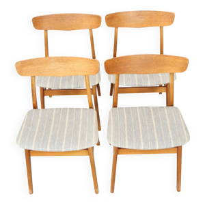 4 chaises Findhal -danemark