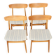 4 Findhal chairs - Denmark 1950s
