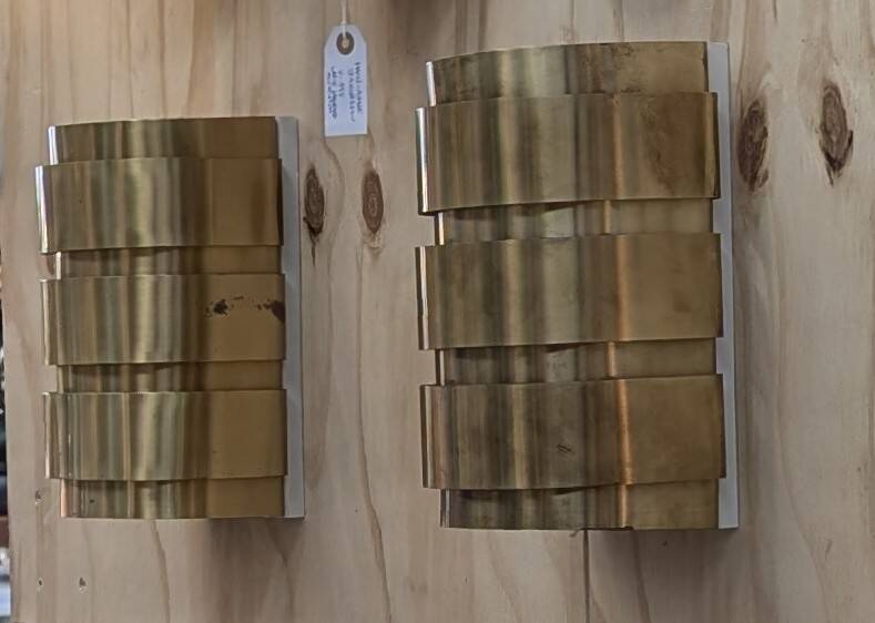 V155 wall light in brass - design by Hans-Agne Jakobsson