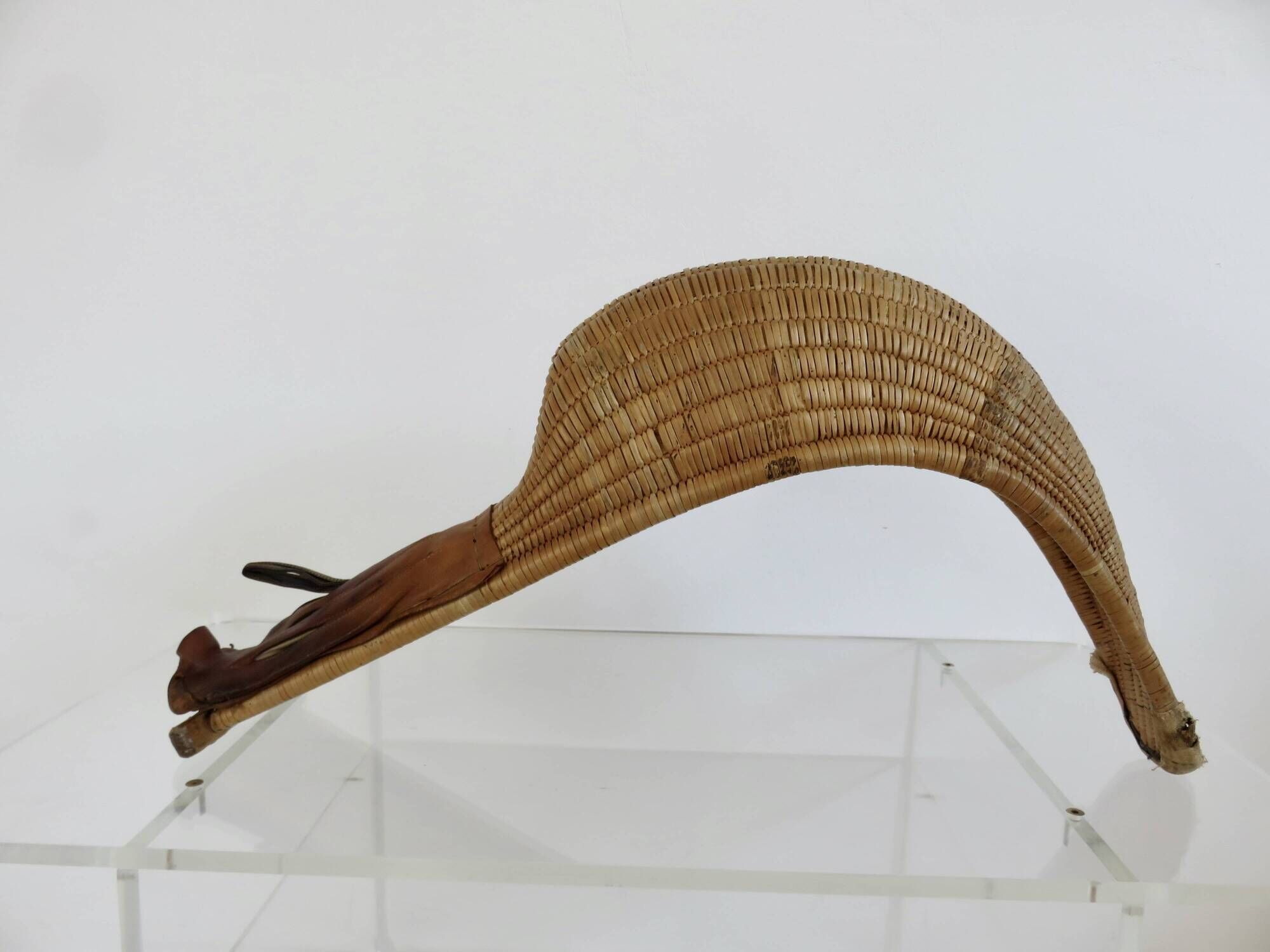 Old chistera, large glove, 62cm, Basque Country, cesta punta, jai alai