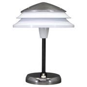 Mid-Century Chrome Table Lamp by Zukov, 1970s