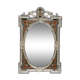 Miroir Vénitien à Pare-closes Style Renaissance – Verre Biseauté Émaillé – XIXe