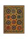 Hand knotted rug, vintage Turkish rug 116x150 cm
