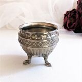 Old Empire style silver metal saleron