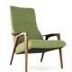 Pastoe Ruster by Yngve Ekstrom armchair - fully restored
