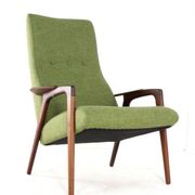 Fauteuil Pastoe Ruster par Yngve Ekstrom - entièrement restauré