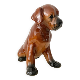 Vintage ceramic dog (st clement)