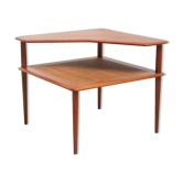 Minerva corner table by  Peter Hvidt & Orla Mølgaard-Nielsen for France & Søn, Denmark 1950’s
