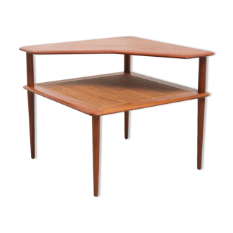 Minerva corner table by  Peter Hvidt & Orla Mølgaard-Nielsen for France & Søn, Denmark 1950’s