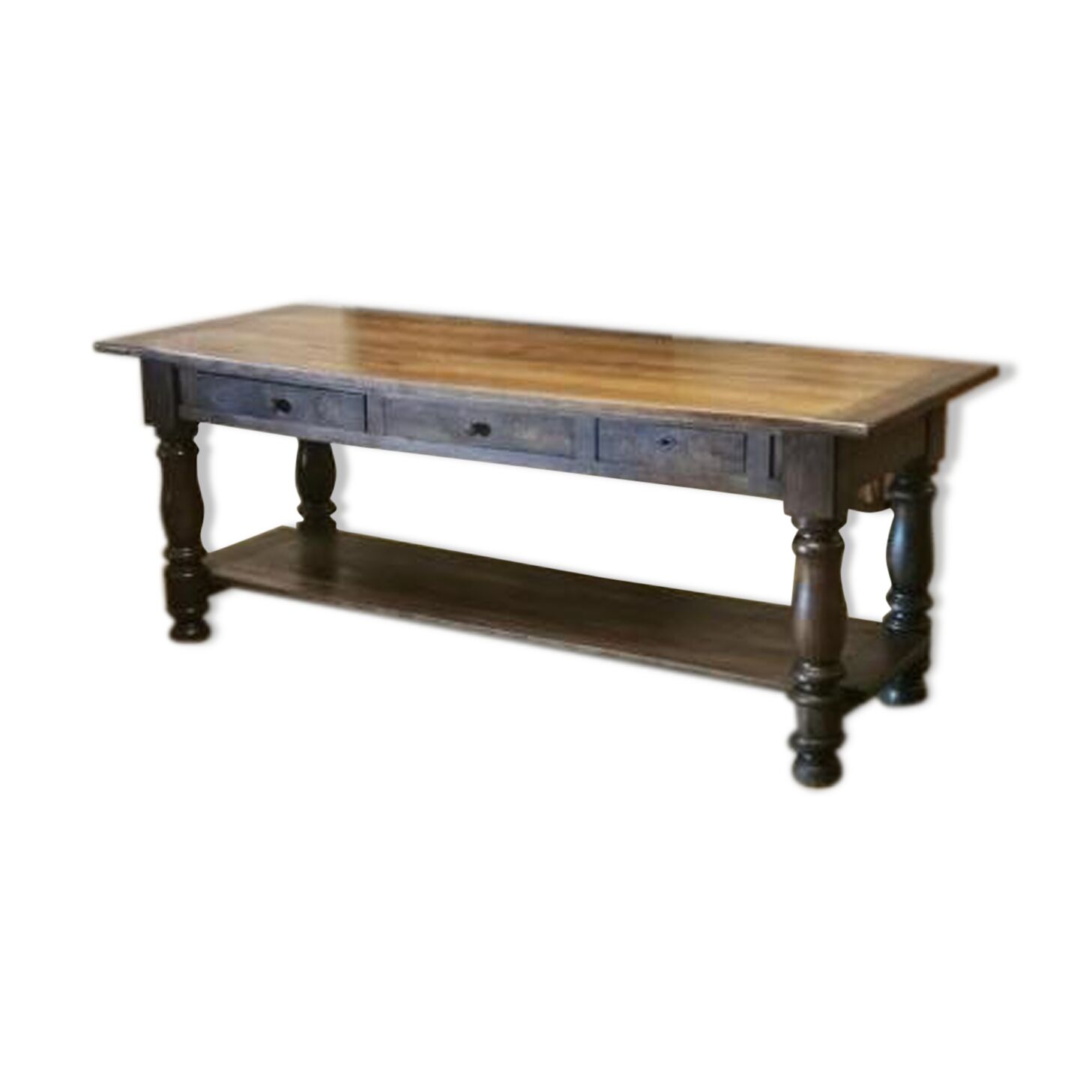 Walnut draper table XIX